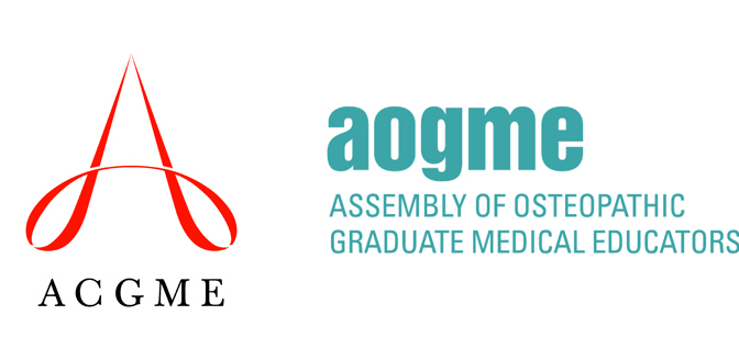 The ACGME is pleased once again to partner with the AOGME for the ACGME/AOGME Osteopathic Recognition Pre-Conference.