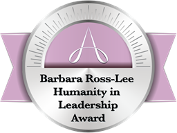 Logo image for the ACGME&rsquo;s Barbara Ross-Lee Humanity in Leadership Award
