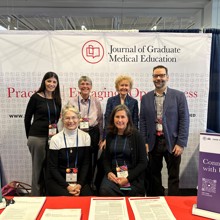 JGME editors and staff at the AAMC meeting in November 2022