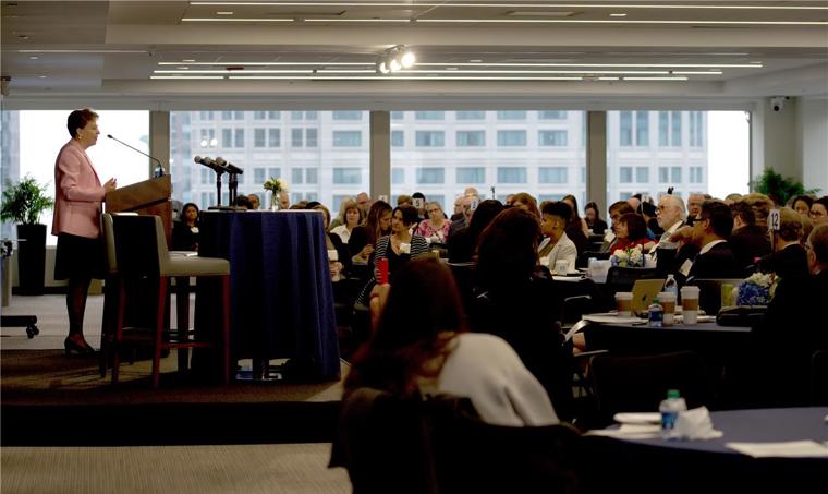 Approximately 200 health care leaders attended the meeting in person, which kicked off last night at a reception where clinicians shared personal stories on well-being. Approximately 700 peop le across the nation also participated via webcast.