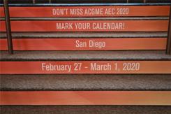 Save the date! The 2020 ACGME Annual Educational Conference will be in San Diego, California.