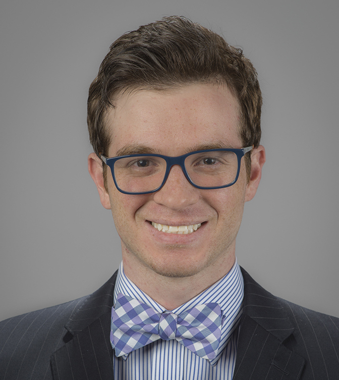 2021 David C. Leach Awardee Bryce Montané, MD is a third-year resident in internal medicine at the Cleveland Clinic.