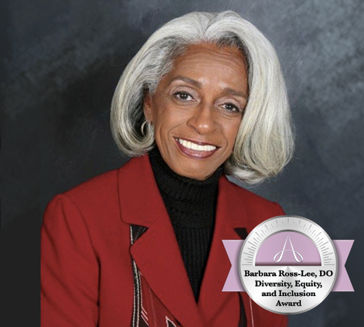 Diversity and Inclusion Award Named in Honor of Dr. Barbara Ross-Lee